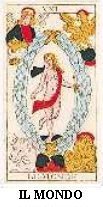 WORLD CARD - RIGHT AND REVERSE - THE BEST FREE ONLINE TAROT CARD READING FOR LOVE CAREER LUCK